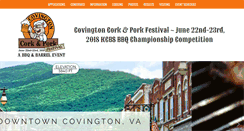 Desktop Screenshot of covingtoncorkandpork.com
